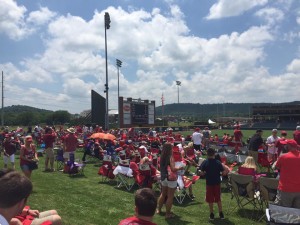 The Pig Pen at Baum Stadium. General Admission Seats. 