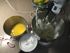 Vanilla pudding, cream cheese and whipped topping for the filling. 