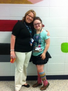 Ms. Cox has been Rachel's resource teacher for the past two years.  We will miss her in 8th grade. 