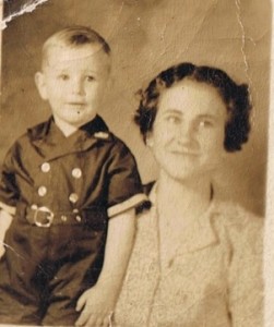 Grandmother & daddy (age 4)