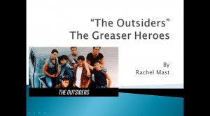 reading the outsiders