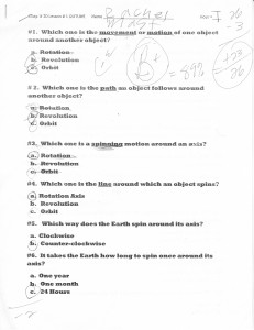 science test1