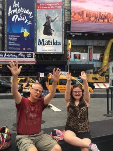 Gotta call the Hogs on Times Square for our friend Bobby Wernes and our OmaHogs! 
