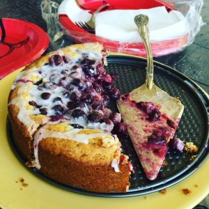 blueberry poppy seed brunch cake