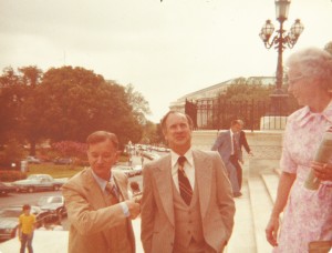 AR Congressman John Paul Hammerschmidt and and Congressman Ray Thornton, United States Capitol 1978